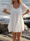 Lace White Dress Women's A-line Skirt