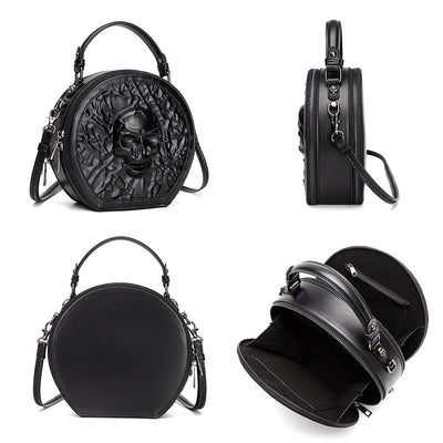 Fashion Embossing Halloween Portable Messenger Bag
