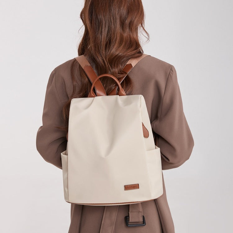 Women's Large-capacity Portable Fashionable Oxford Cloth Backpack