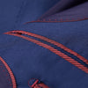 Abito tre pezzi casual da uomo, slim fit, blu scuro, stile British Coreano