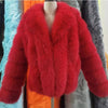 Coat Imitation Fox Fur Women's Clothing