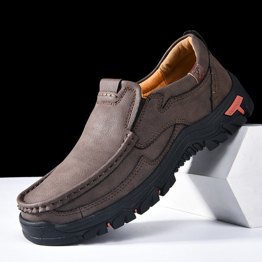 Men's Plus Size Casual Loafers Non-slip Breathable Latex Insole