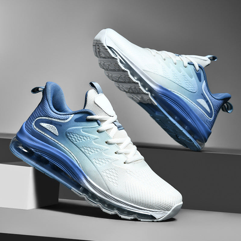 Button Cushion Damping Non-slip Plus Size Tide Shoes Sports Ultralight Running Shoes