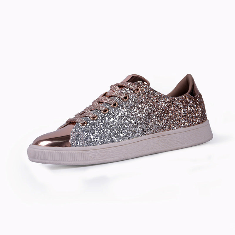 Women's Colorful Sequins Casual Low-top Shoes