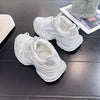 Bright Crystal Ice-feeling Breathable Mesh Surface Dad Shoes