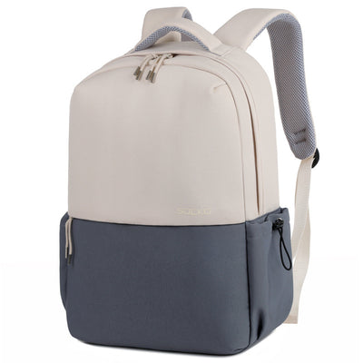 Women's Korean-style Color Matching Student Large Capacity Backpack