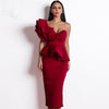 Vestito sexy senza spalline