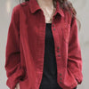 Long Sleeve Loose Leisure Slimming Coat Top