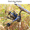 Fishing Wheel Metal Fishing Reel Bait Telescopic Fishing Rod Wheel