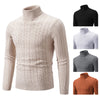 Men's Slim Twist Turtleneck Pullover