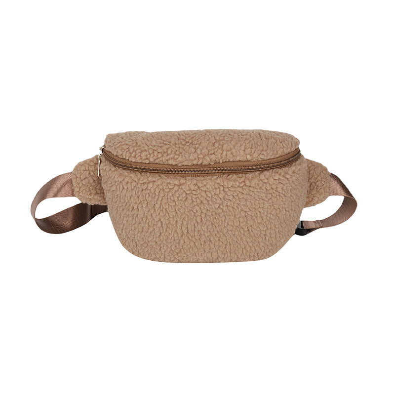 Lamb Wool Bag Shoulder Bag Casual Crossbody