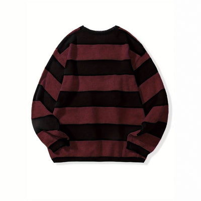 High-grade Knitwear Loose American Retro Wool Sweater
