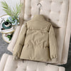 Short Korean Style Loose Stand Collar Puffer Jacket Versatile Commuter Style
