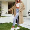 Long Knitwear Loose Pockets Cardigan Sweater Coat