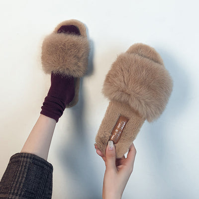 Pantofole da donna in cotone, nuove e alla moda, adatte a tutti gli abbinamenti