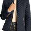 Women's Stand Collar Lightweight Quilted Padded Zip Jacket