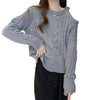 Idle Style Loose Long Sleeve Top Sweater For Women