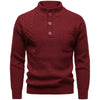 Men's Fashion British Henry Stand Collar Sweater