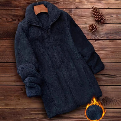 Fleece-lined Outdoor Fleece Coat Double-sided Fleece Jacket