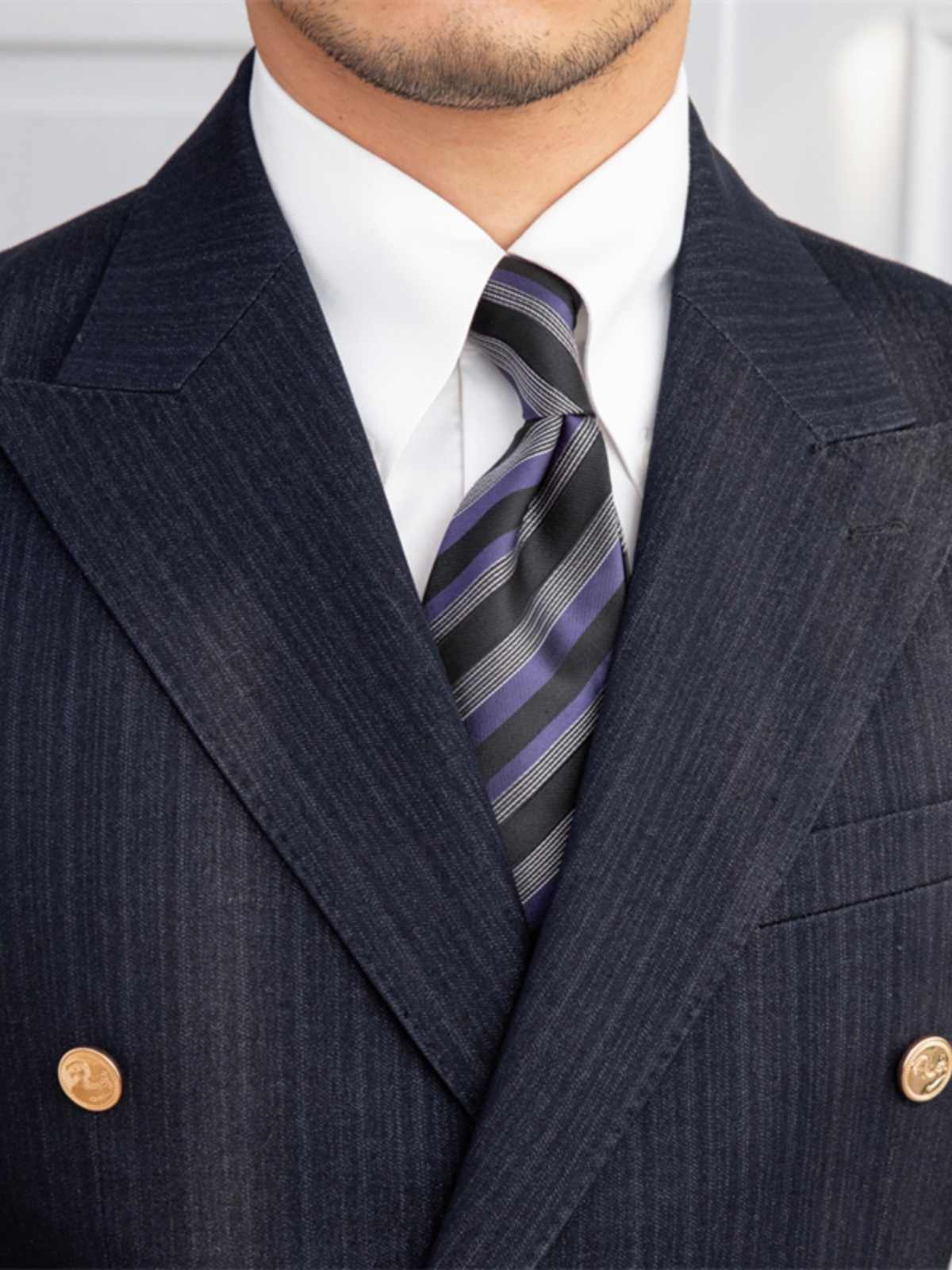 Abito Doppiopetto Slim Fit Stile Autunnale Nuovo