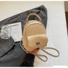 Korean Style Solid Color High-end British Casual Backpack