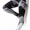 Printed Reflective Sport Yoga Pants Women Fitness Gym Leggings Running Compression Tights Quick Dry Sport Clothes Trousers