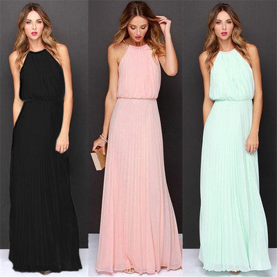Abito lungo sexy alla moda