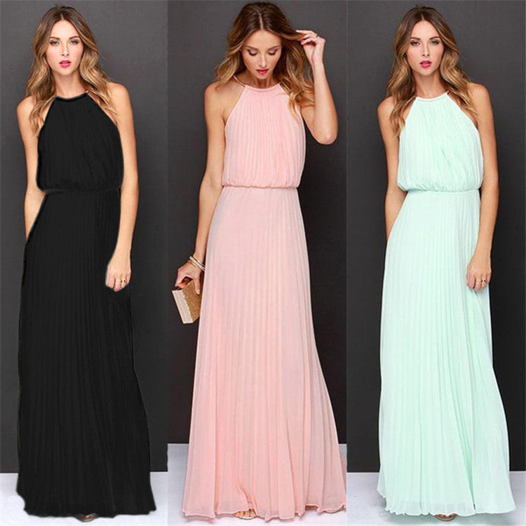 Abito lungo sexy alla moda