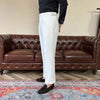 High Waist Casual Slim Fit Suit Pants