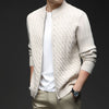 Fashion Autumn New Zipper Collar Sweater Men