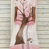 Women's Oil Painting Flower V-neck A- Line Dress