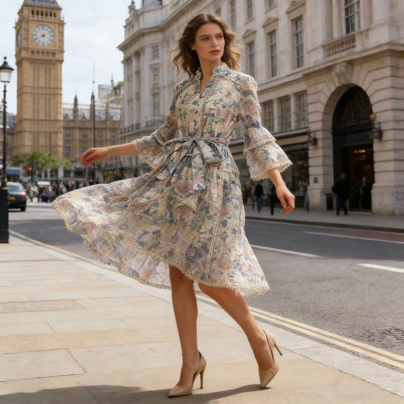 Vintage Lace Patchwork Dress