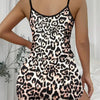 Completo da 2 pezzi con stampa leopardata da donna