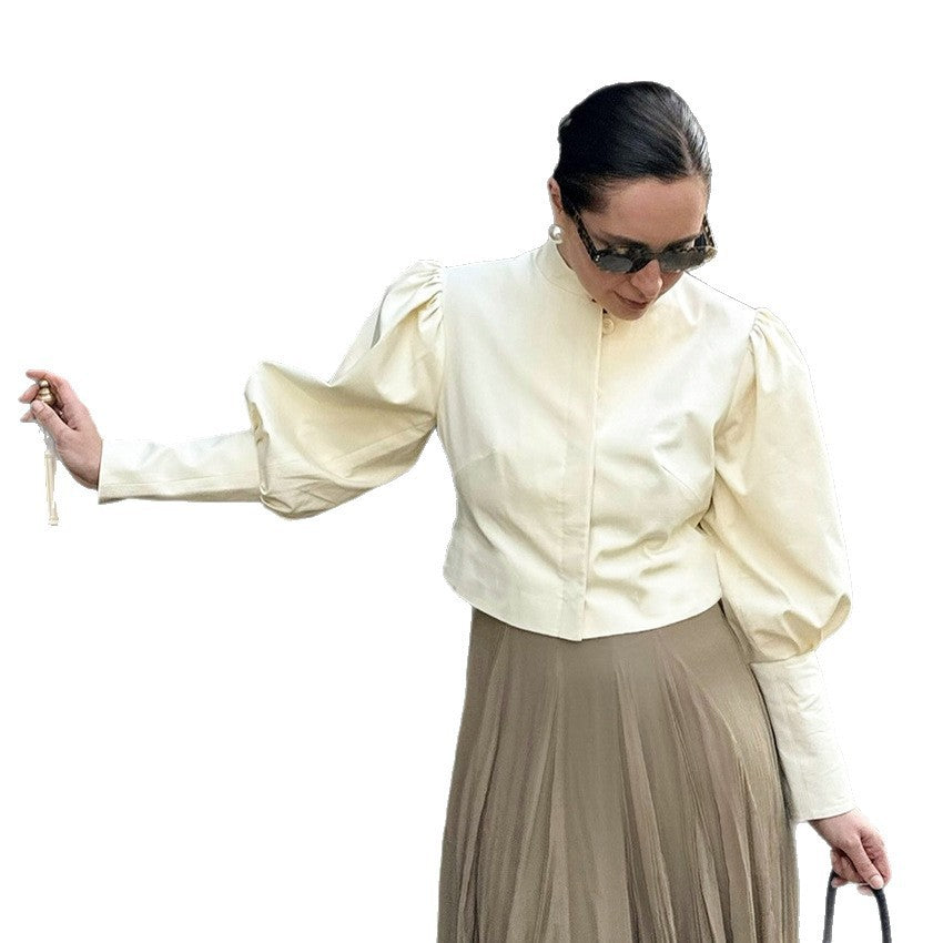 Puff Sleeve Shirt Sense Of Design