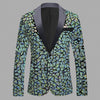 Vestito da spettacolo da uomo in velluto e paillettes