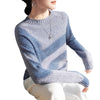 Seven-pin Thickened Skin-friendly Velvet Flower Yarn Sweater Classic Round Neck