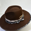 Wool-like Autumn And Winter Felt Cap British Woolen Hat
