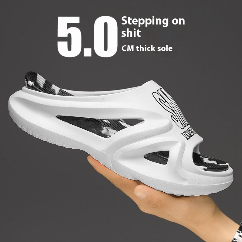Lightweight Comfortable Slip-on Non-slip Plus Size Slippers