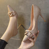 Fashionable French Pointed-toe Elegant Ladies Shoes