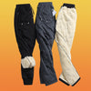 Men's Winter Windproof Warm Tactical Pants Loose Plus Size Fleece-lined