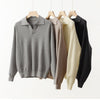 Men's Solid Color Loose Long Sleeves