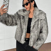 New Fox Fur Fashion Thick Warm Fur Coat