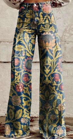 Women's Casual Pants Thin Imitation Jeans