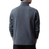 Felpa da Uomo in Pile a Collo Alto con Cerniera, a Maniche Lunghe, Versatile per l'Inverno