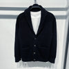 Men's Korean Style Fashion Hooded Casual Knitted Cardigan Sweater Coat