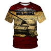 T-shirt da uomo a girocollo a manica corta