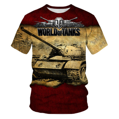 T-shirt da uomo a girocollo a manica corta