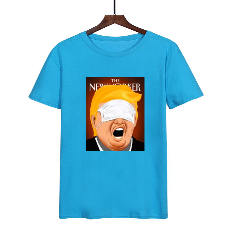 T-shirt stampata girocollo da uomo e donna