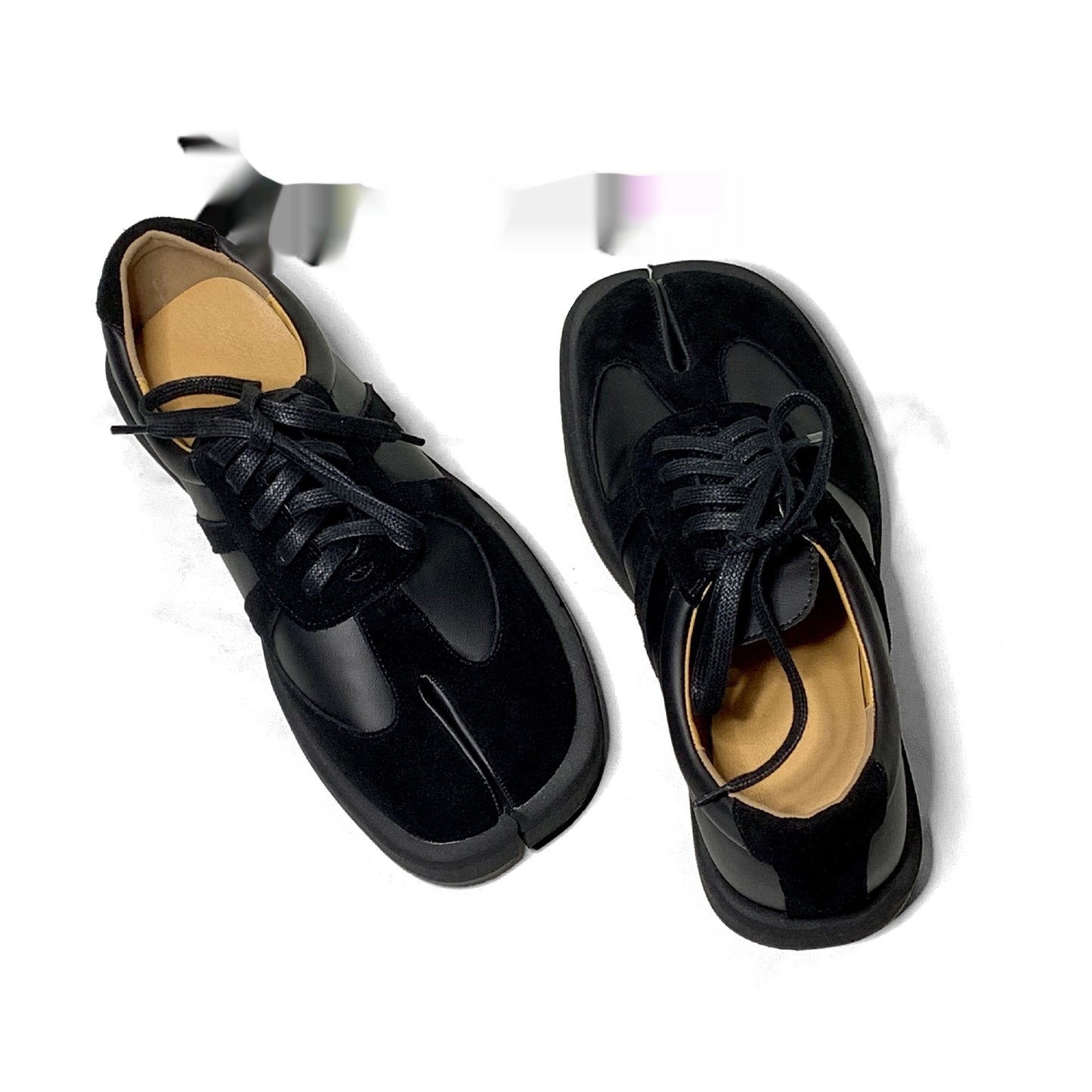 New Step Show, scarpe da allenamento tedesche con punta divisa, da uomo e da donna, per la primavera e l'estate, scarpe Ninja, grigio, bianco e nero