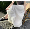 Laidback Voluminous Bud Shaped Midlength Skirt